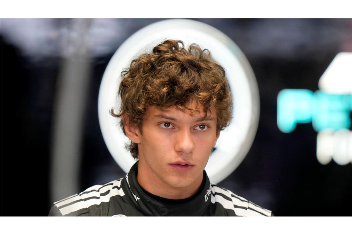 Der junge Italiener Kimi Antonelli erlebt eine Saison mit Rückschlägen, aber auch starken Ergebnissen. (Archivbild)