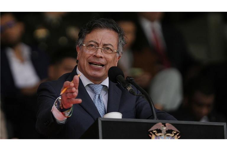 Der Kampf gegen Drogen müsse "den Menschenrechten des karibischen Volkes untergeordnet werden", sagte Kolumbiens Präsident Gustavo Petro. (Archivbild)