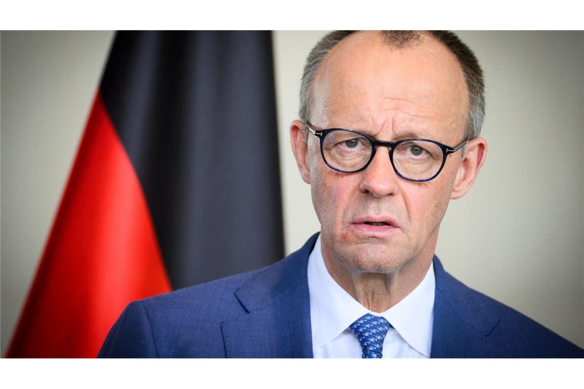 Der Kanzler richtet klare Worte an Israel und die USA.