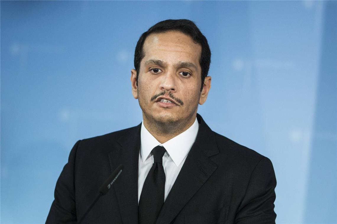 Der katarische Regierungschef Mohammed bin Abdulrahman Al Thani (Archivbild)