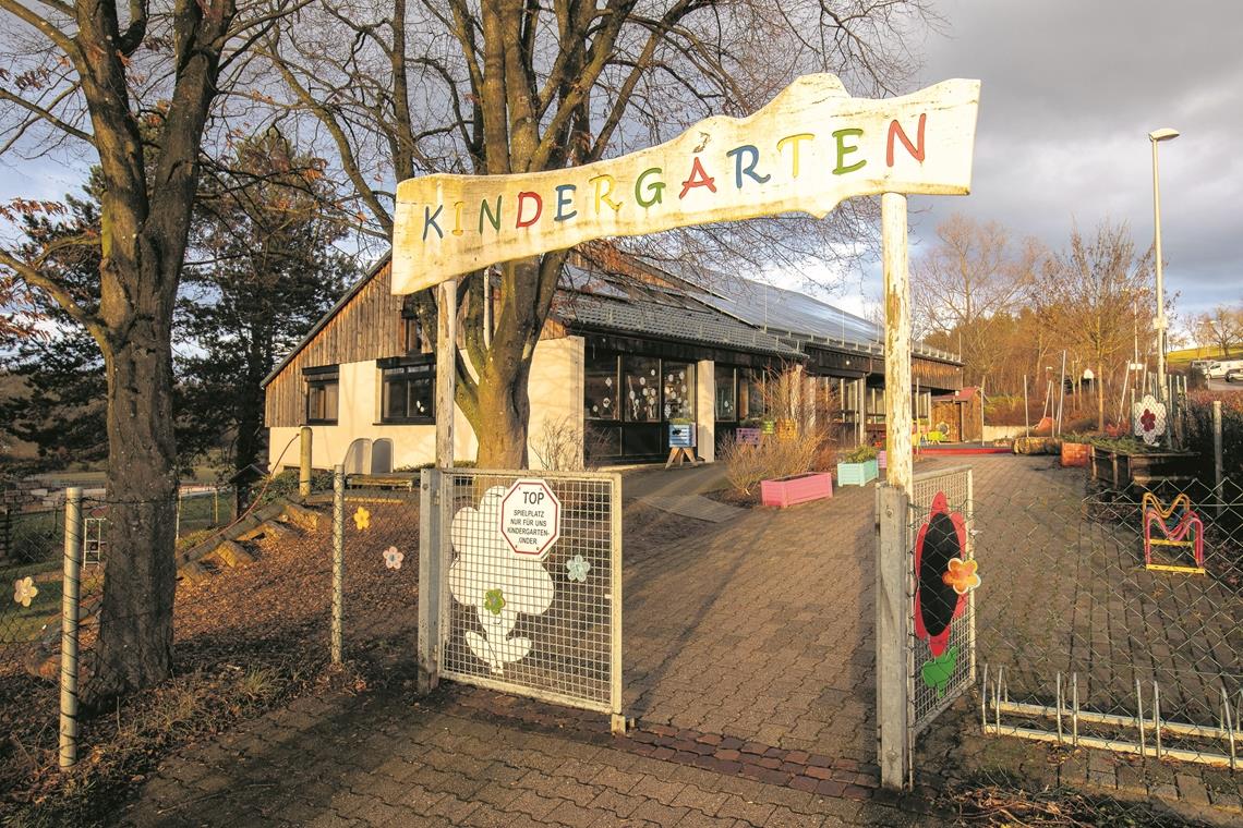 Der Kindergarten Oberweissach wird ab den Sommerferien umgebaut. Archivfoto: A. Becher