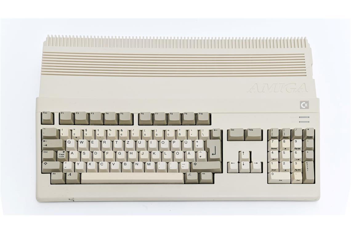 Der kleinere Amiga 500 brachte 1987 den kommerziellen Durchbruch.