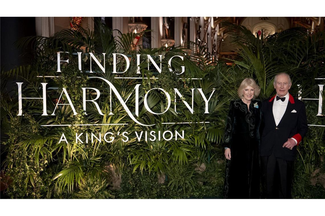 Der König und die Königin feiern Premiere.