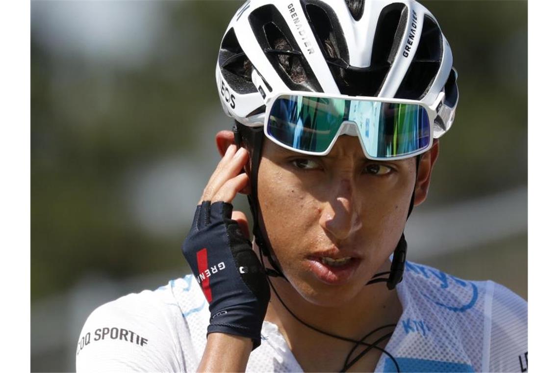 Tour-Favoritencheck: Roglic stark, Bernal kommt in Schwung Der Kolumbianer Egan Bernal möchte erneut Tour-Sieger werden. Foto: Thibault Camus/AP/dpa