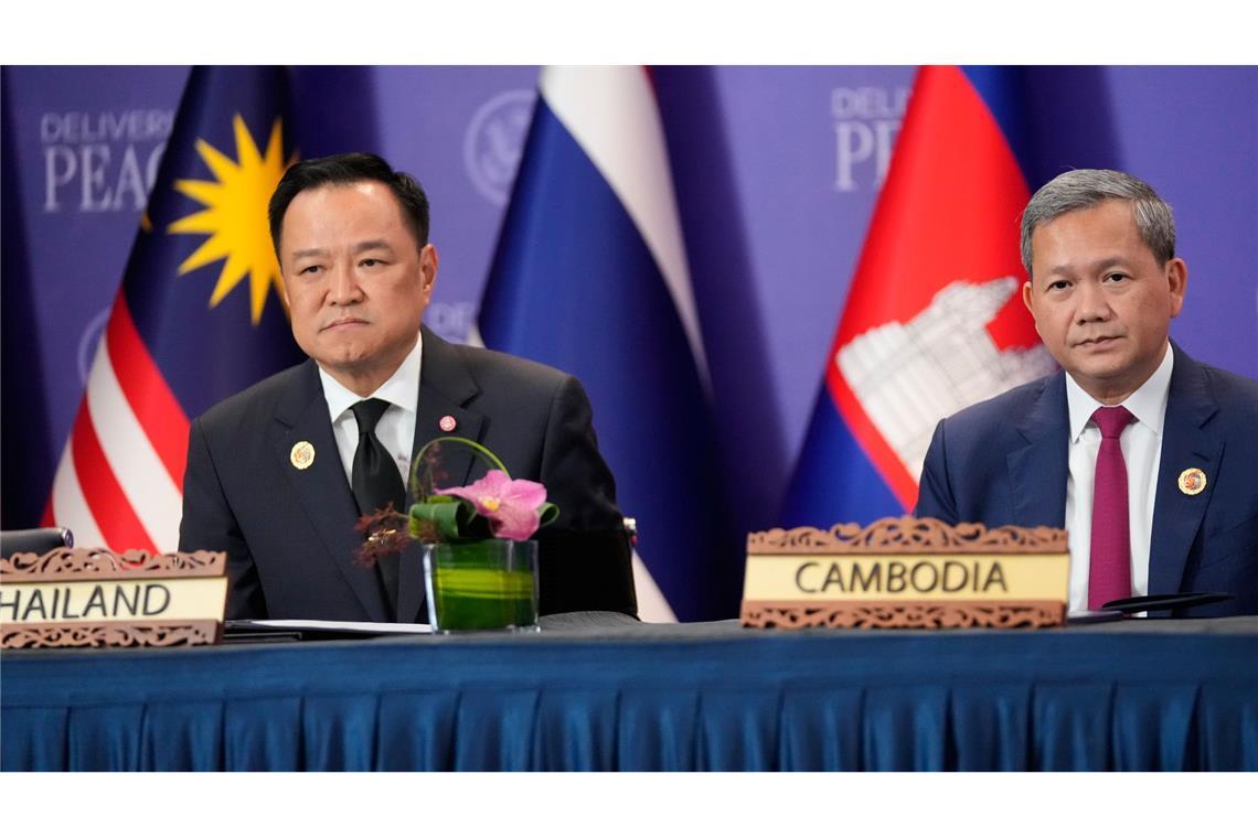 Thailand und Kambodscha besiegeln Frieden – Trump vermittelt Der Konflíkt zwischen beiden Nachbarländern schwelt schon seit Jahrzehnten.