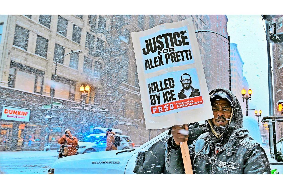 Der Krankenpfleger Pretti wurde am vergangenen Samstag bei einem Einsatz von Bundesbeamten in Minneapolis erschossen (Archivbild).