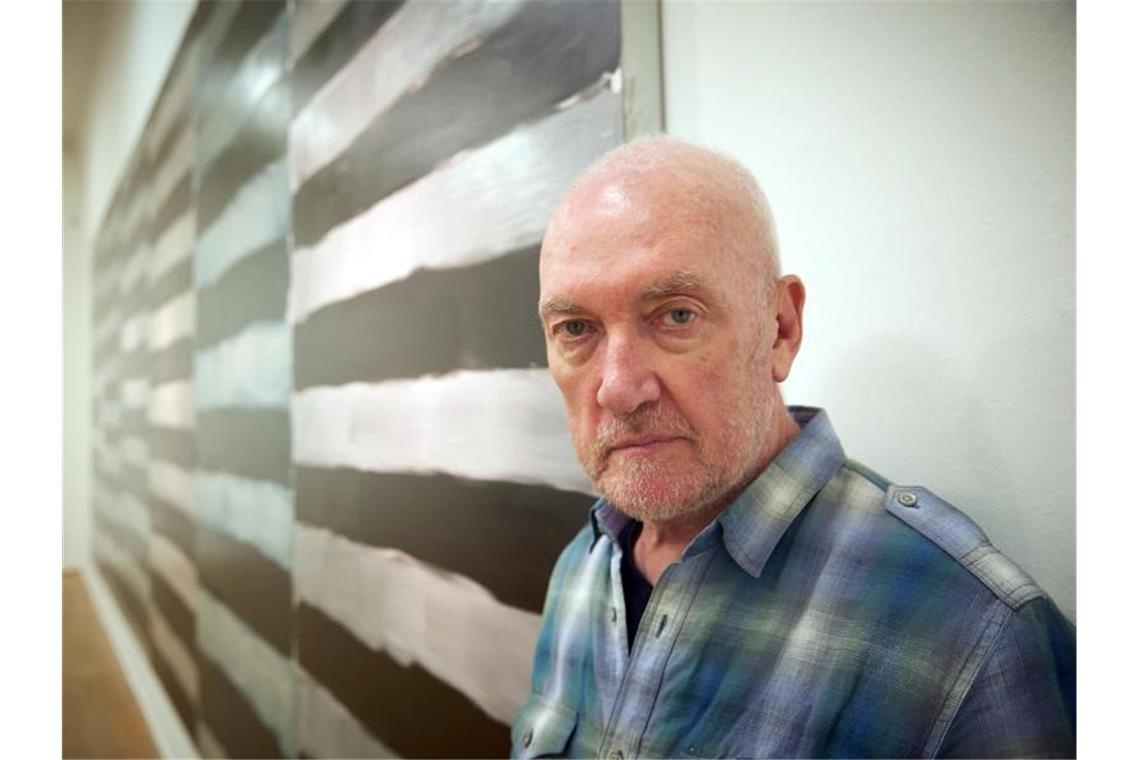 Der Künstler Sean Scully. Foto: picture alliance / dpa/archiv