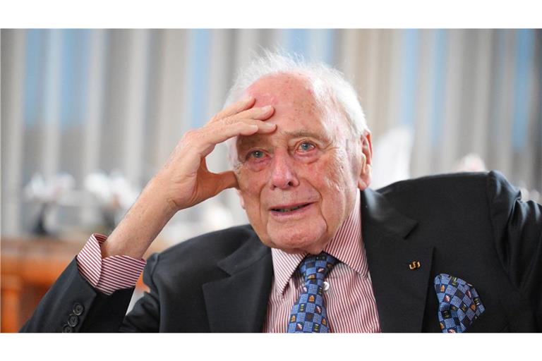 Der Künzelsauer Unternehmer Reinhold Würth