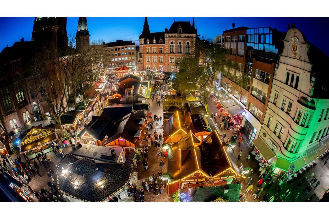 Der Lamberti-Markt in Oldenburg zieht viele Besucher an.