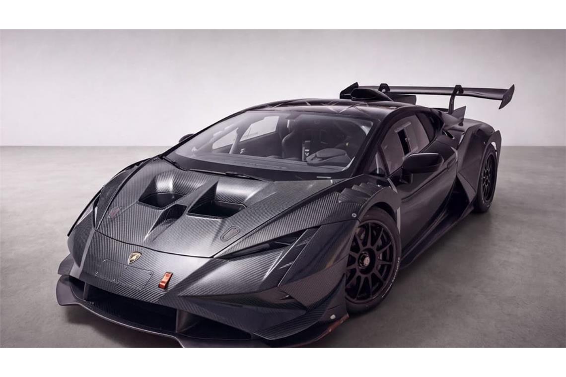 Der Lamborghini Huracan Super Trofeo ist ein Rennwagen.