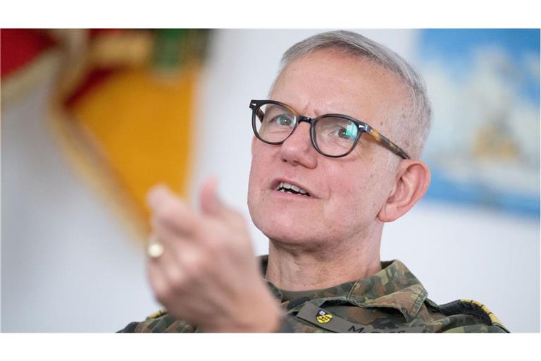 Der Landeskommandeur der Bundeswehr, Michael Giss, nimmt kein Blatt vor den Mund.