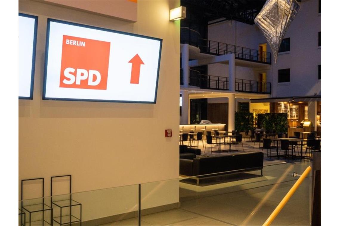 Giffey will Berliner SPD wieder zur Volkspartei machen Der Landesparteitag findet weitgehend digital statt. Foto: Christophe Gateau/dpa