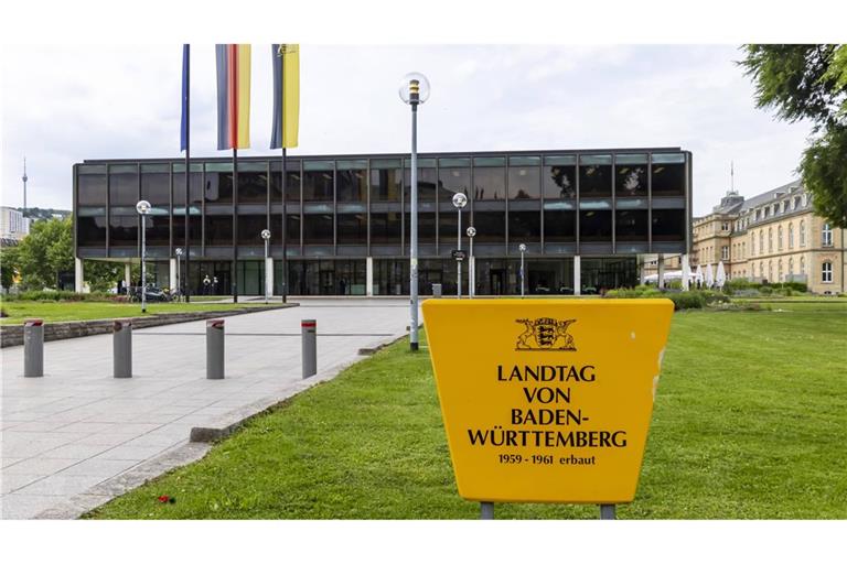 Der Landtag in Stuttgart.