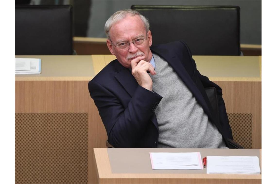 Streit um den Alterspräsidenten - AfD-Abgeordneter klagt Der Landtagsabgeordnete Klaus-Günther Voigtmann (AfD). Foto: Marijan Murat/dpa/Archiv