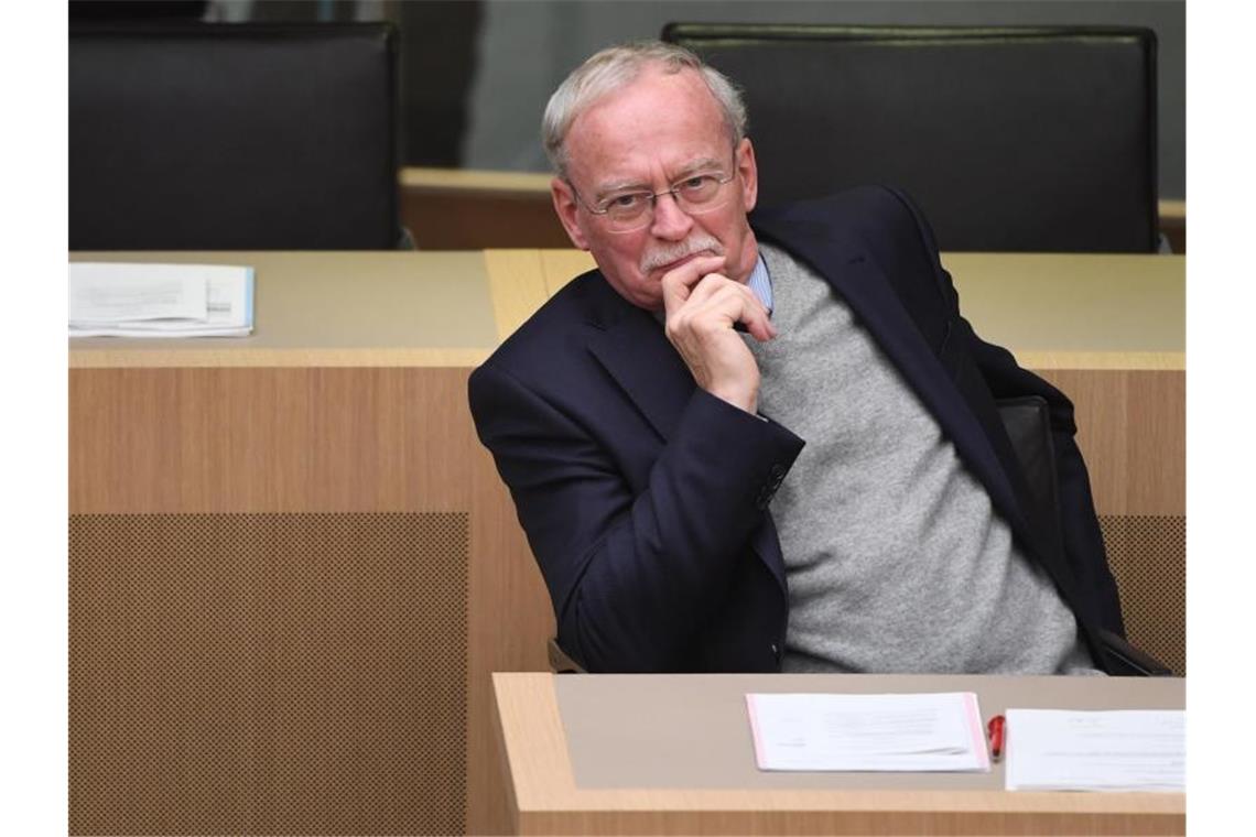 Der Landtagsabgeordnete Klaus-Günther Voigtmann (AfD). Foto: picture alliance / Marijan Murat/dpa/Archivbild