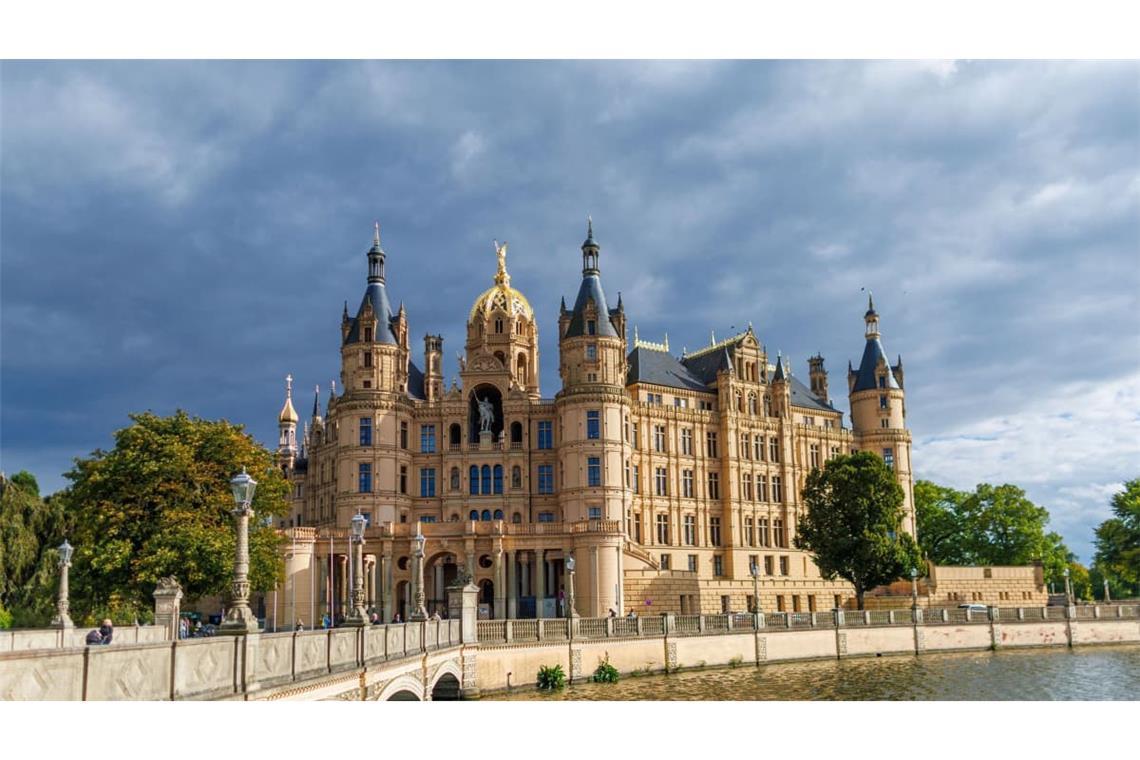 Der Landtagssitz von Mecklenburg-Vorpommern im Schweriner Schloss.