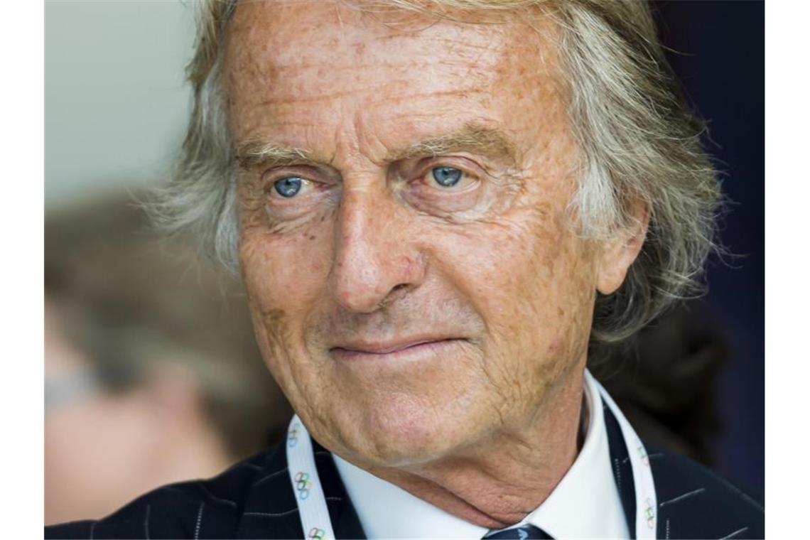 Der langjährige Ferrari-Präsident Luca di Montezemolo hat fehlenden Rückhalt für Sebastian Vettel bei der Scuderia beklagt. Foto: Jean-Christophe Bott/KEYSTONE/dpa