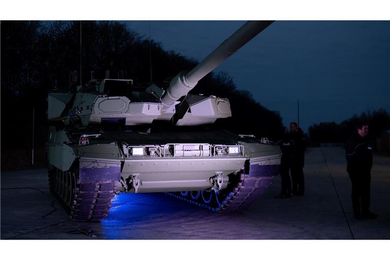 Der Leopard 2 ist wohl das bekannteste Produkt des Rüstungskonzerns KNDS. (Archivbild)