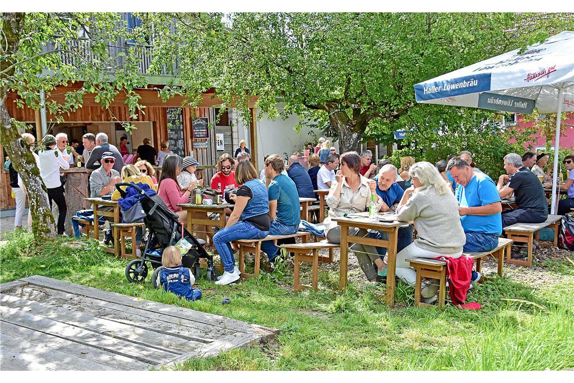 Der letzte Tag im Kabirinett in Spiegelberg-Großhöchberg. 