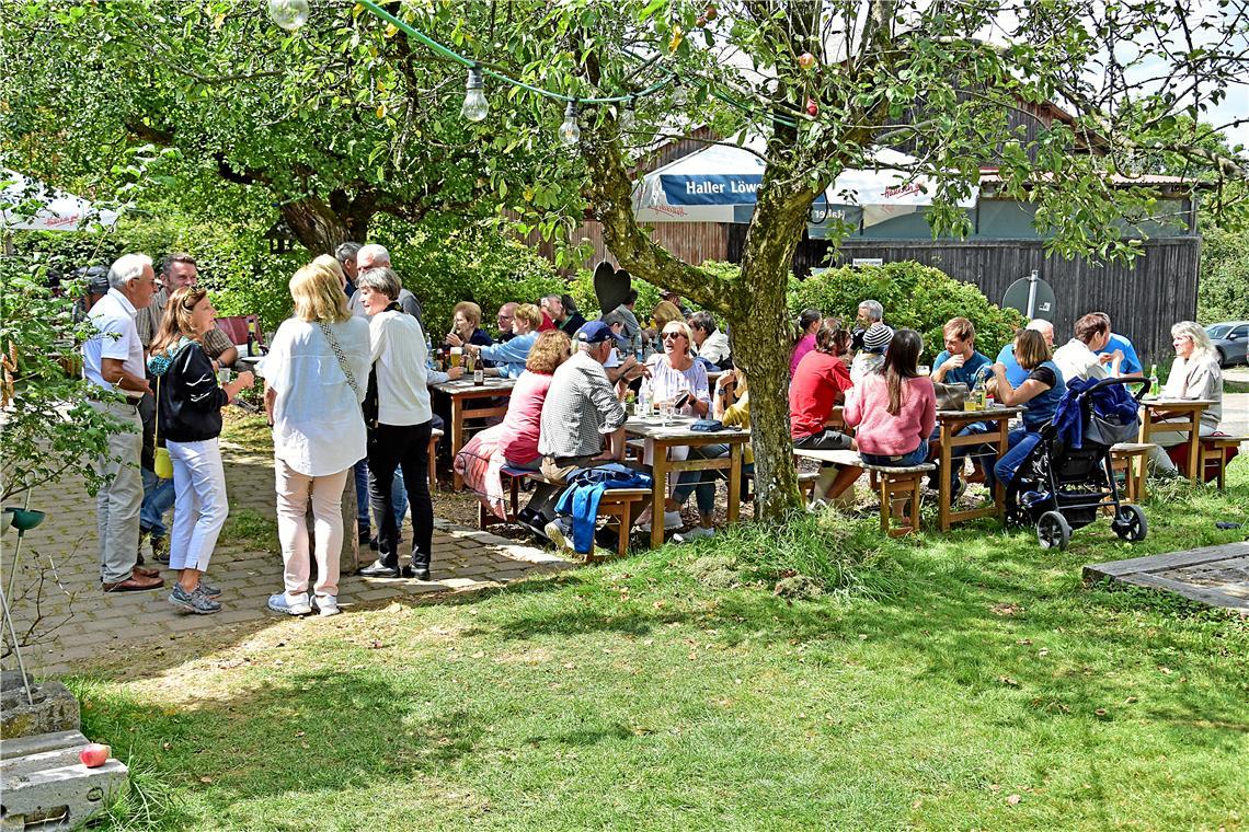 Der letzte Tag im Kabirinett in Spiegelberg-Großhöchberg. 