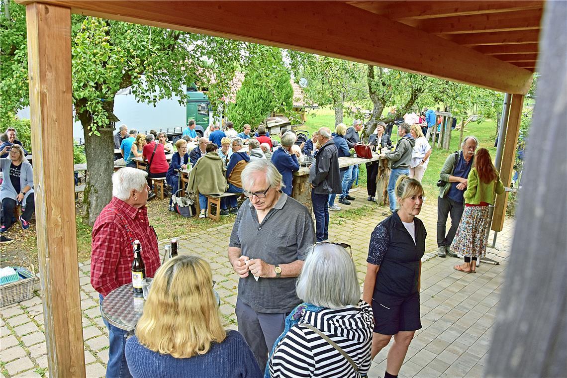 Der letzte Tag im Kabirinett in Spiegelberg-Großhöchberg. 