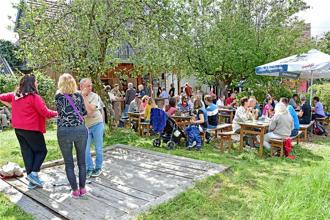 Der letzte Tag im Kabirinett in Spiegelberg-Großhöchberg. SK