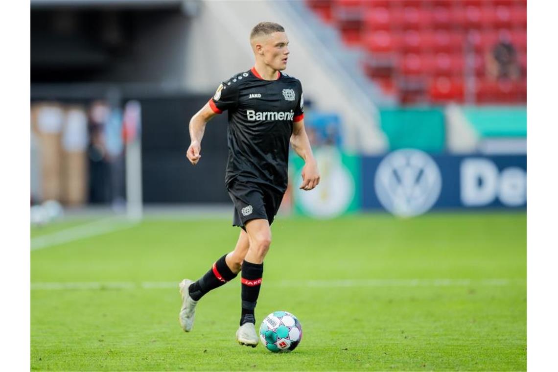 Der Leverkusener Florian Wirtz könnte der bislang jüngste deutsche U21-Nationalspieler werden. Foto: Rolf Vennenbernd/dpa