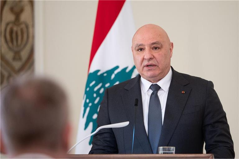 Der libanesische Staatspräsident Joseph Aoun.
