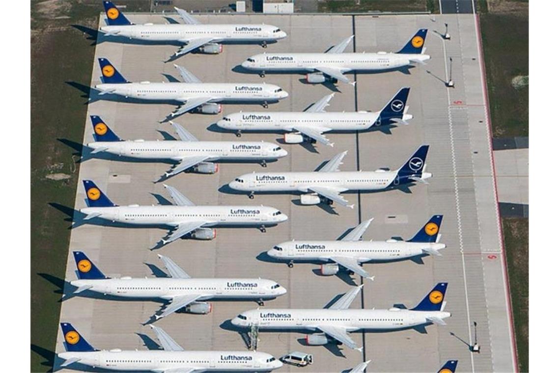 Der Lufthansa-Konzern ist wie die gesamte Branche von der Corona-Krise hart getroffen worden. Foto: Tino Schöning/dpa-Zentralbild/dpa