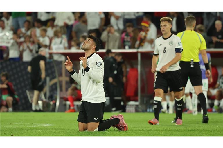 Der Mainzer Nadiem Amiri war einer der Lichtblicke auf dem Rasen.