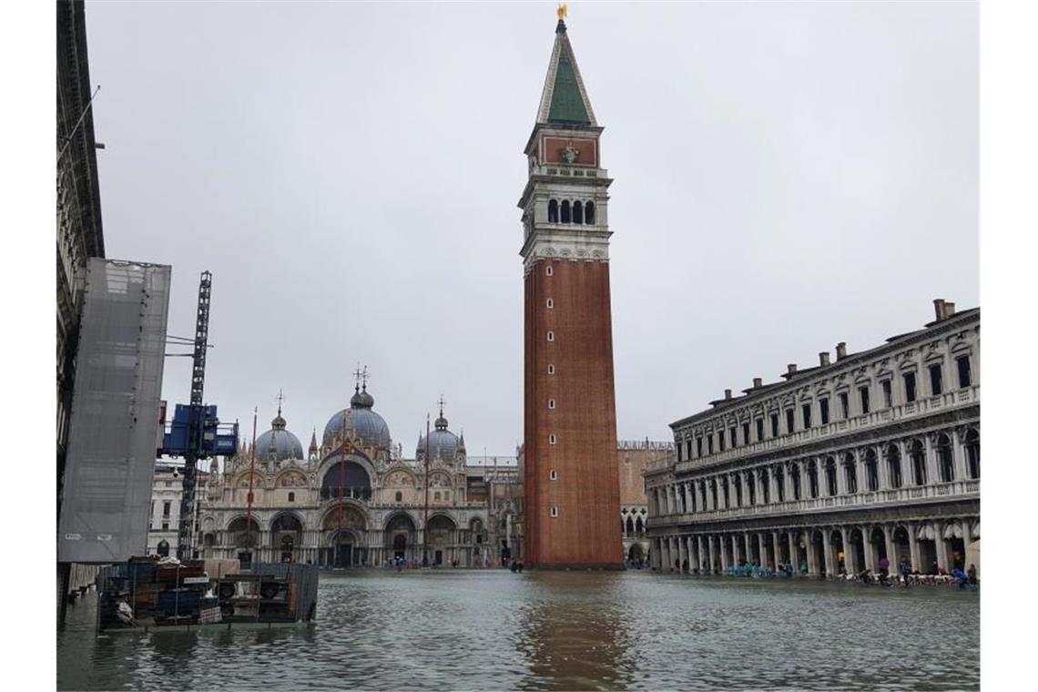 „Apokalyptische Zerstörung“: Hochwasser verwüstet Venedig