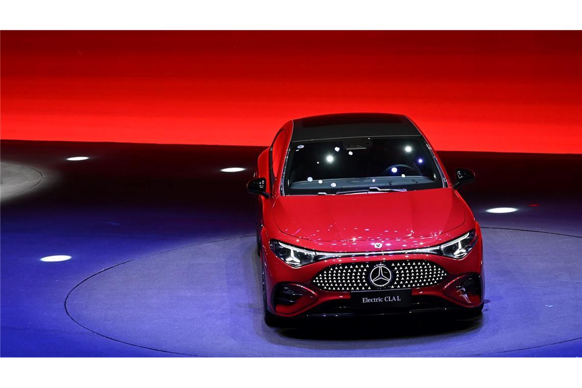 Mercedes will China mit fahrenden "Supercomputern" erobern Der Mercedes CLA gilt auch in Deutschland als Hoffnungsträger, um die Verkäufe anzukurbeln.