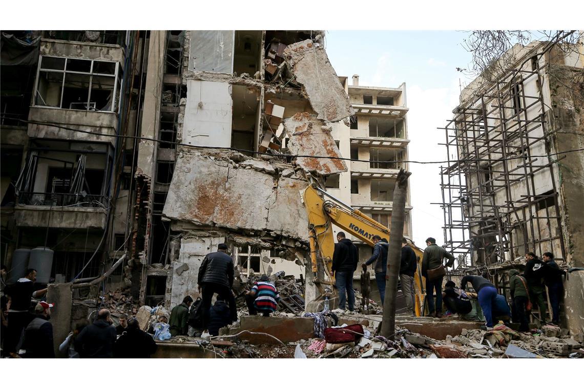 Der militärische Schlagabtausch zwischen Israels Armee und der proiranischen libanesischen Hisbollah .