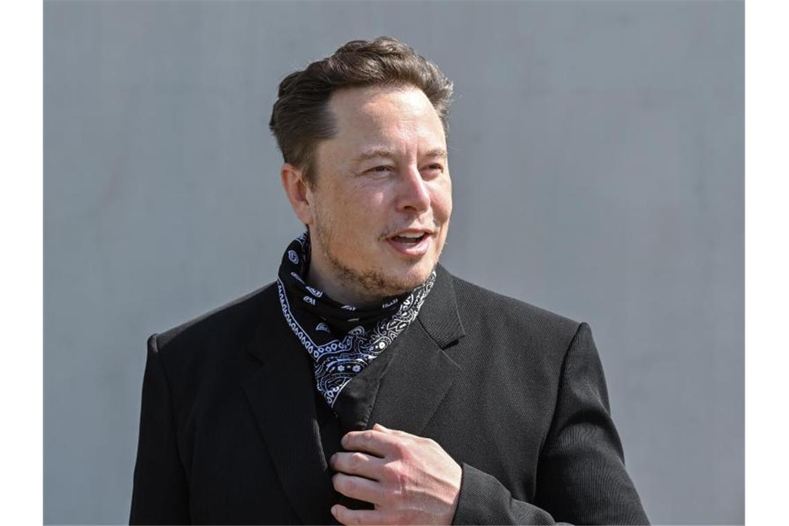 Der mit Abstand reicshte Mann der Welt: Elon Musk. Foto: Patrick Pleul/dpa
