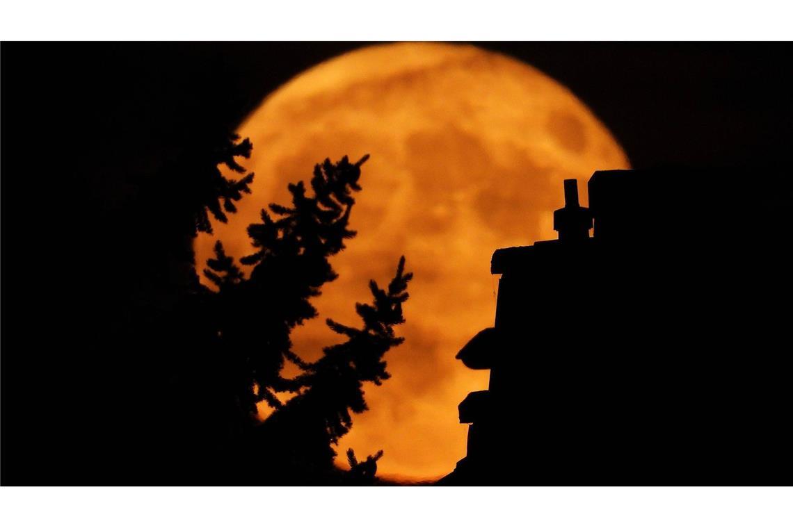 Mystische Nacht: Wo der Supermond heute zu sehen ist