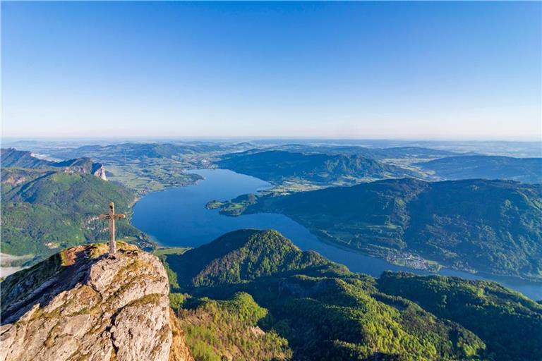 Der Mondsee gehört zu den beliebtesten Ausflugzielen im Salzkammergut.