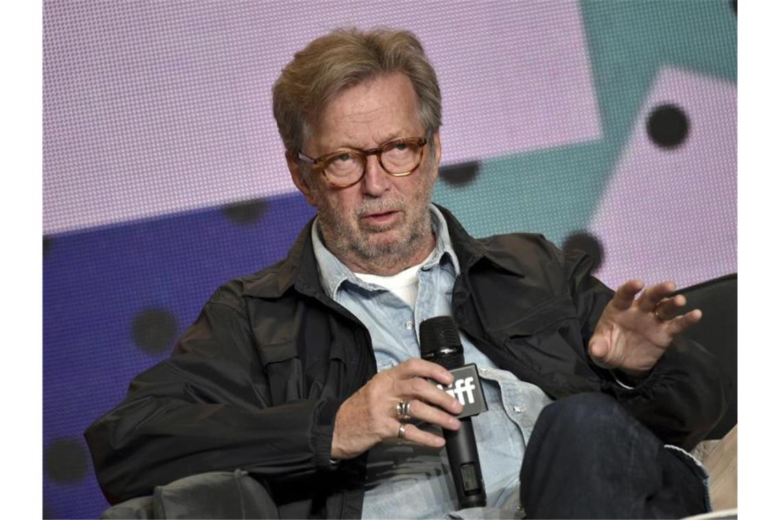 Der Musiker und Sänger Eric Clapton. Foto: Evan Agostini/Invision/AP/dpa/Archivbild