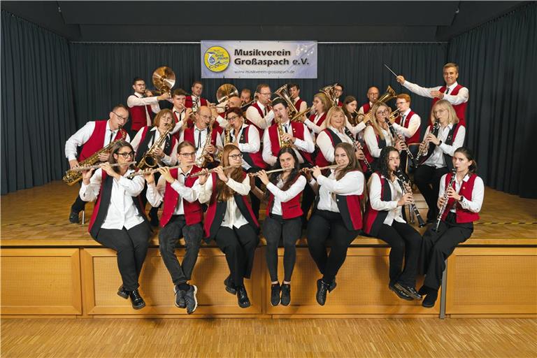 Der Musikverein Großaspach blickt einem Jahr mit vielen musikalischen Höhepunkten entgegen. Fotos: Musikverein Großaspach e.V..