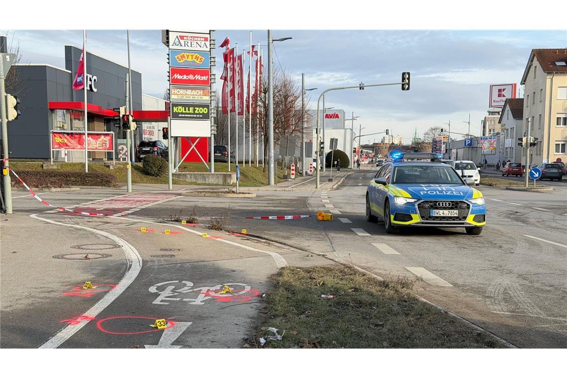 Der mutmaßliche Täter wurde auf der Flucht festgenommen.