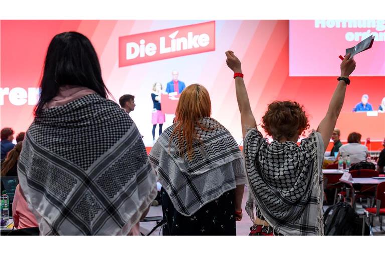 Der Nahost-Konflikt trieb viele beim Linken-Parteitag um.