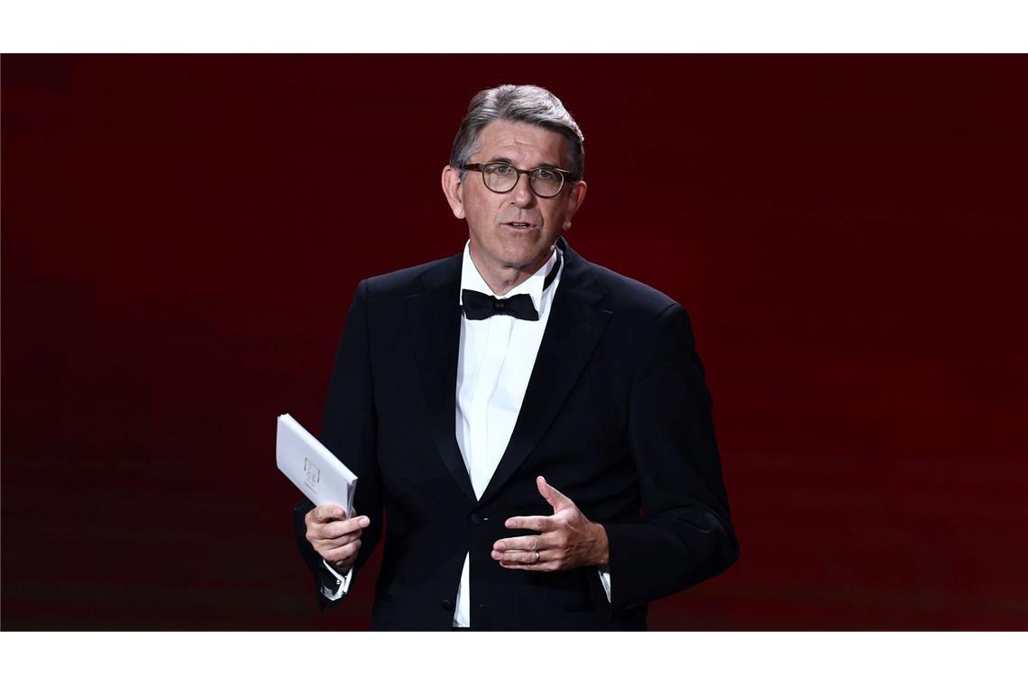 "Ein Wunder": Friedländer-Würdigung bei Deutschem Filmpreis Der neue Kulturstaatsminister Wolfram Weimer hielt seine erste öffentliche Rede seit seinem Amtsantritt.
