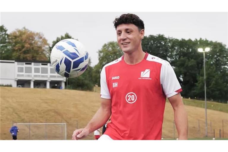 Der neue Mann für Tore: Behar Hasanaj.