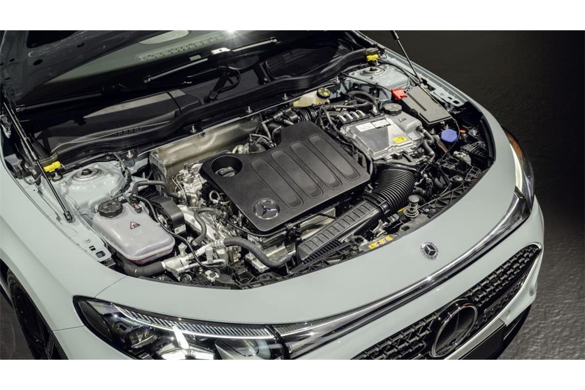 Der neue Mercedes-Benz CLA mit Hightech-Hybridmotor.