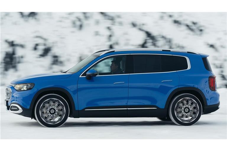 Der neue Mercedes GLB misst 4,7 Meter und ist damit fast zehn Zentimeter länger als sein Vorgänger.