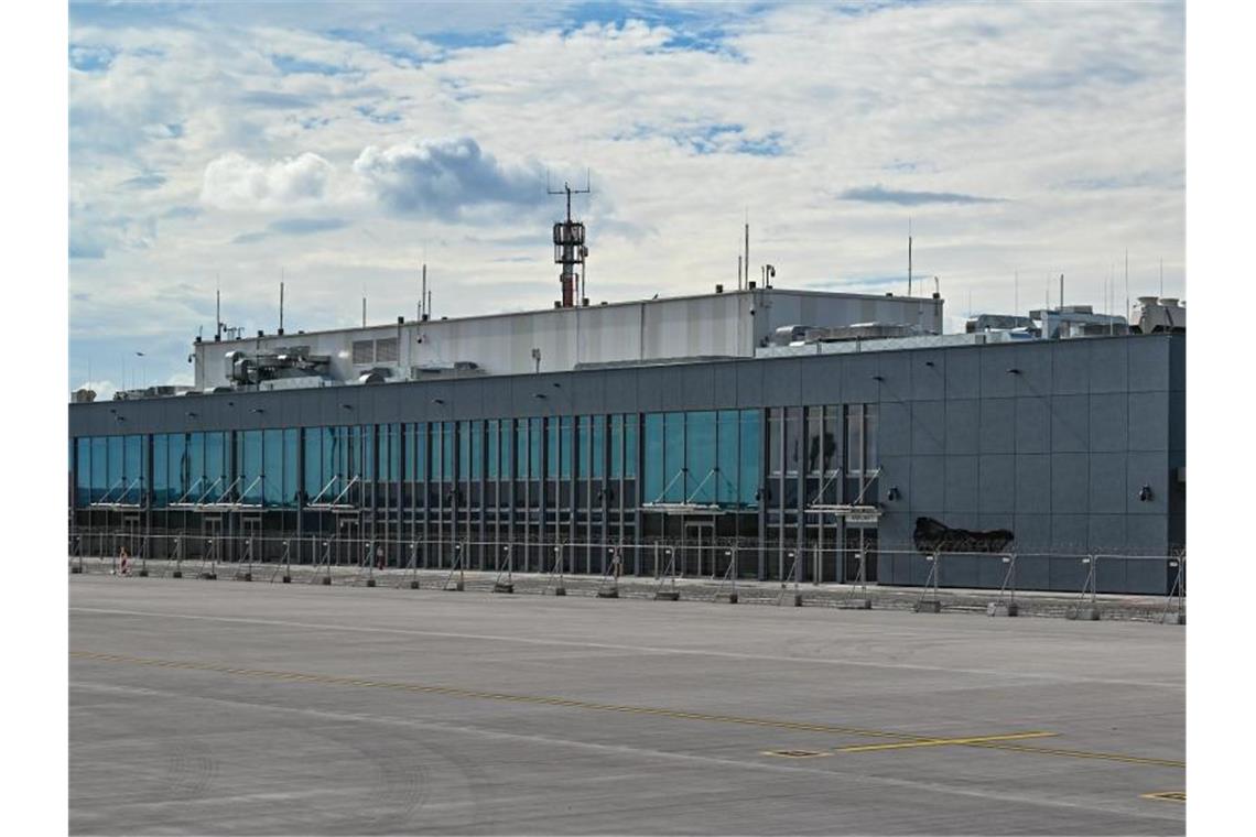 Der neue Regierungsterminal am Hauptstadtflughafen BER. Foto: Patrick Pleul/dpa-Zentralbild/dpa
