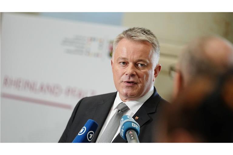 Der neue rheinland-pfälzische Regierungschef  Gordon Schnieder ist auch der neue Vorsitzende der Ministerpräsidentenkonfernez.