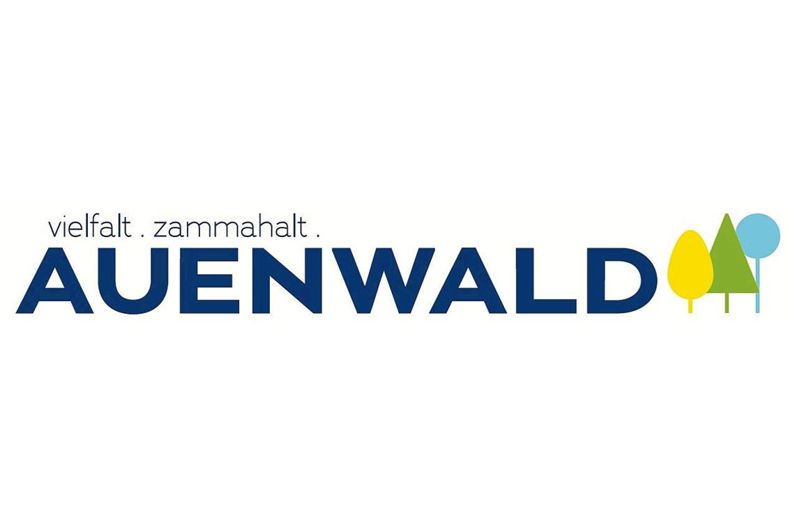„Vielfalt. Zammahalt. Auenwald.“ Der neue Slogan soll die Gemeinde kurz und knapp sowie auch prägnant beschreiben.