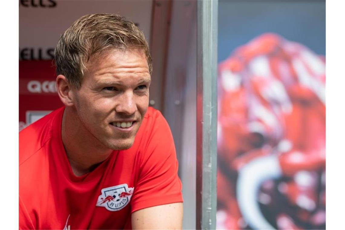 Nagelsmann bekommt Job-Garantie bei RB Leipzig Der neue Trainer Julian Nagelsmann möchte in Leipzig an seine Erfolge in Hoffenheim anknüpfen. Foto: Robert Michael