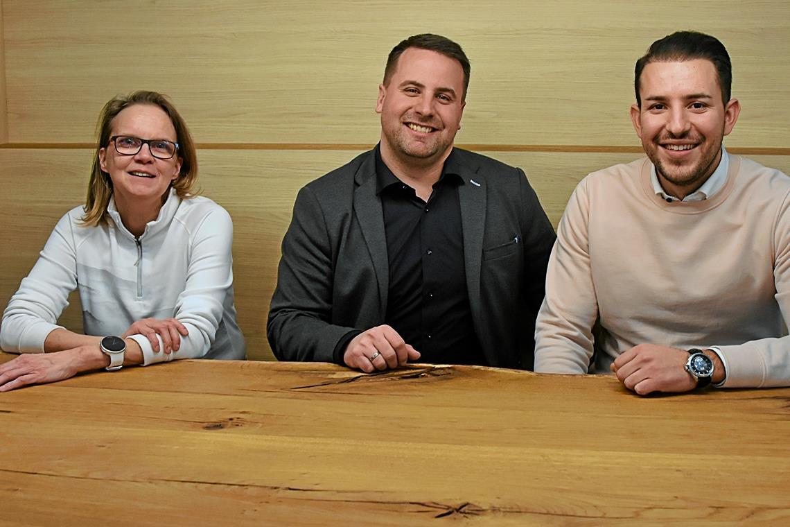 Der neue Vorstand des Gewerbevereins Backnang ist jünger und weiblicher (von links): Tanja Kreß, Stefan Hopp und Felix Weiß. Es fehlt Silke Kühnle.