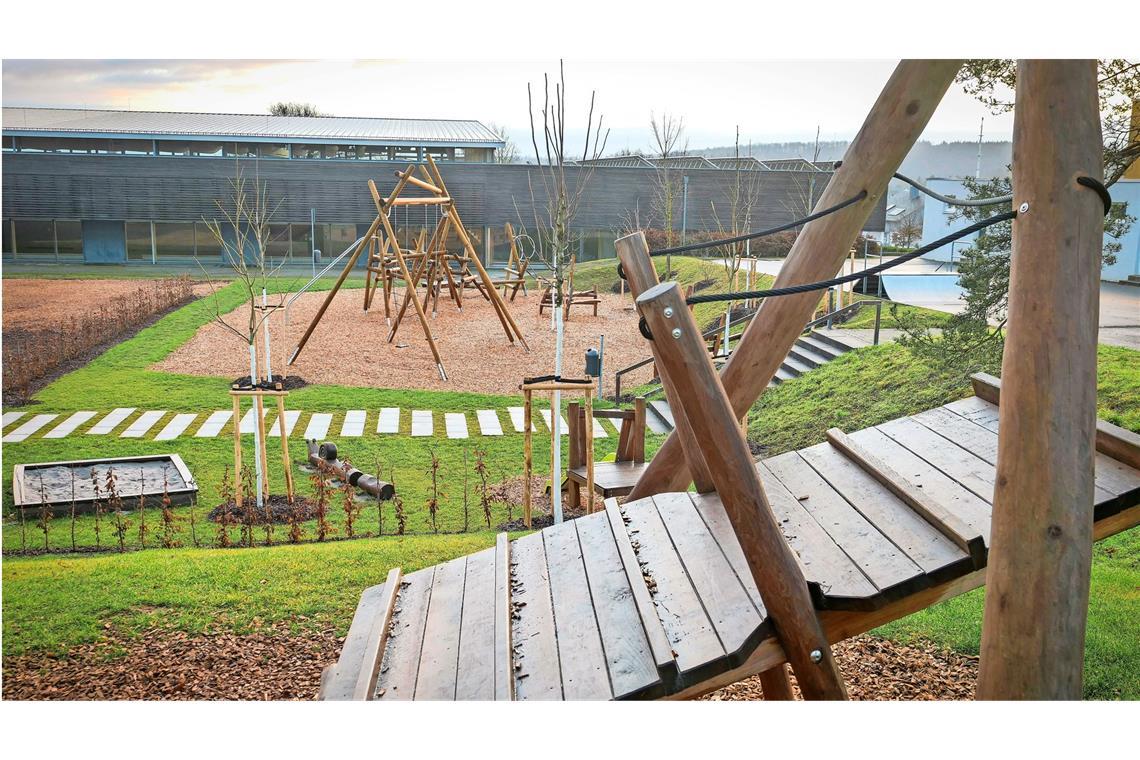 Wimsheim nimmt seine zehn Spielplätze unter die Lupe Der neue Wimsheimer Spielplatz bei der Hagenschießhalle